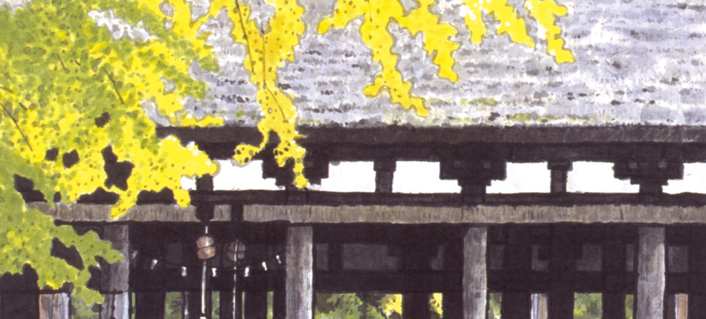 新宮熊野神社の拝殿「長床」
